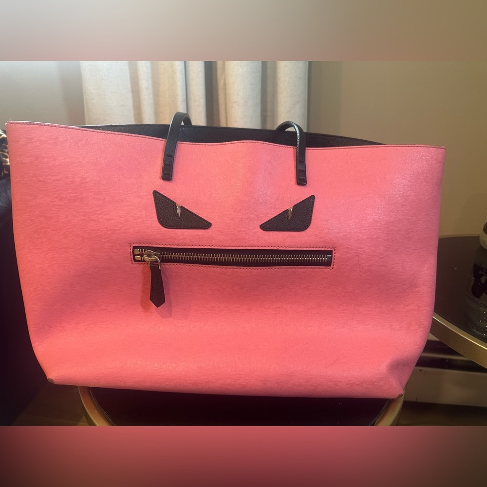 Fendi Designer Monster Tote Bag